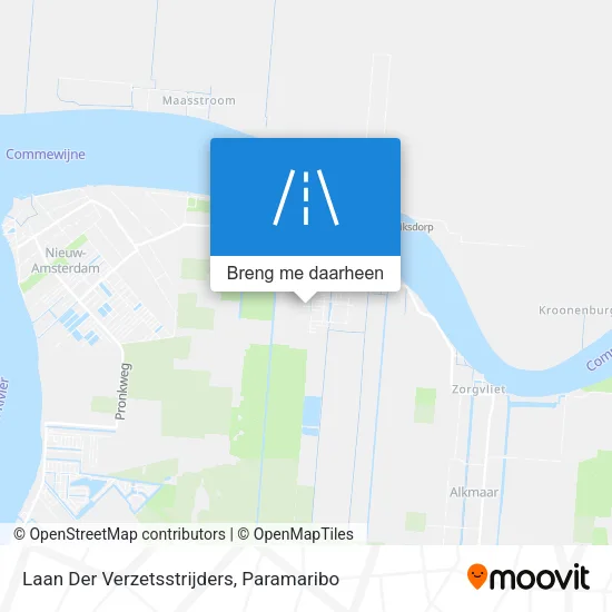 Laan Der Verzetsstrijders kaart