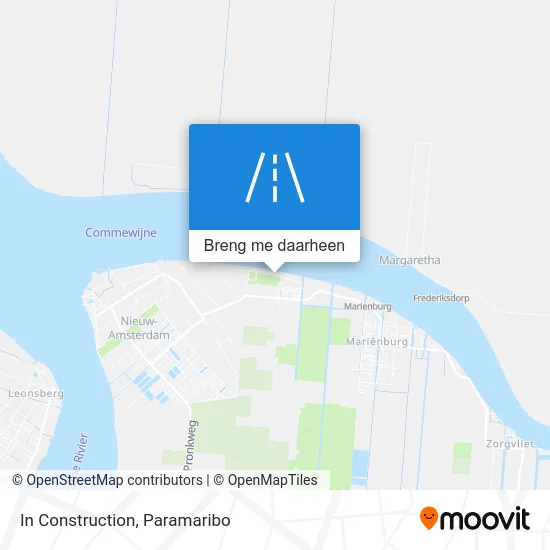 In Construction kaart