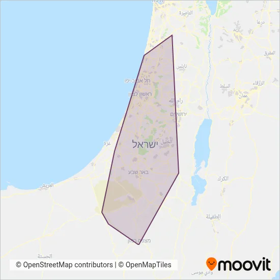Metropoline coverage area map
