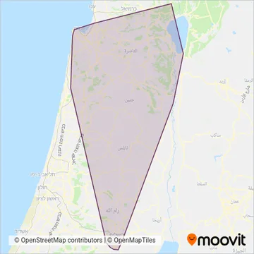 Superbus coverage area map