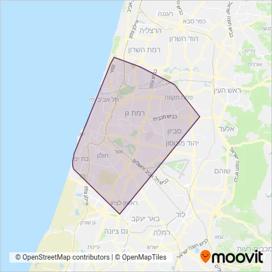 Dan coverage area map