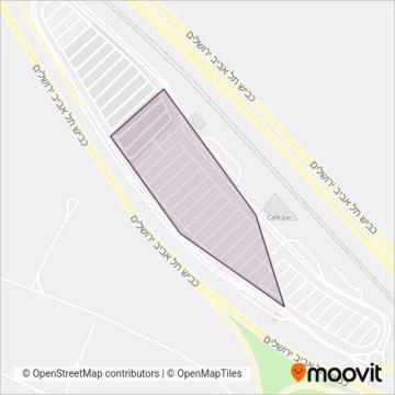 יונייטד טורס שאטלים הנתיב המהיר coverage area map