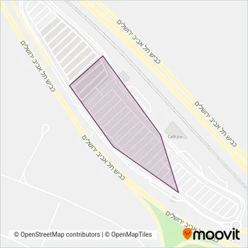 יונייטד טורס שאטלים הנתיב המהיר coverage area map