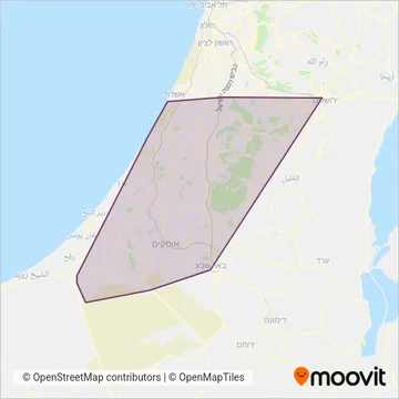 Dan South coverage area map