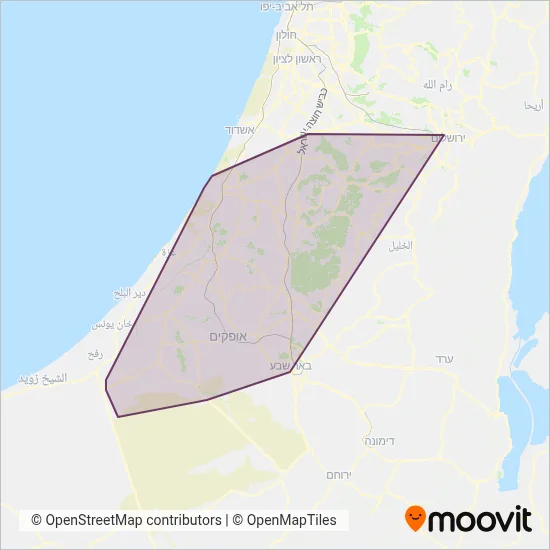 Dan Badarom coverage area map
