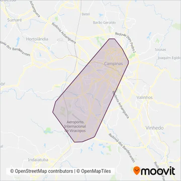 VB1 coverage area map