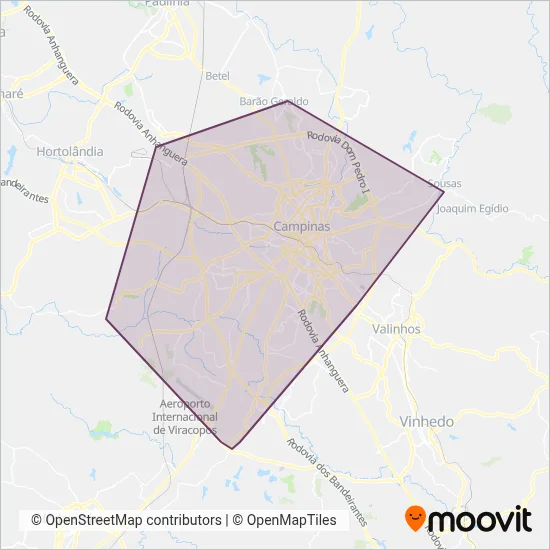 VB1 coverage area map