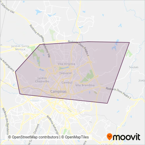 COTALCAMP coverage area map