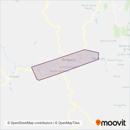Expresso Fênix coverage area map