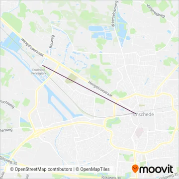 Blauwnet (Bus) coverage area map