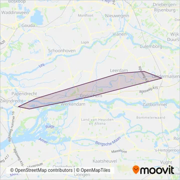 R-net (Bus) coverage area map