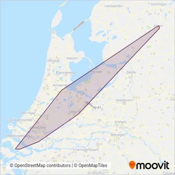 Transdev coverage area map