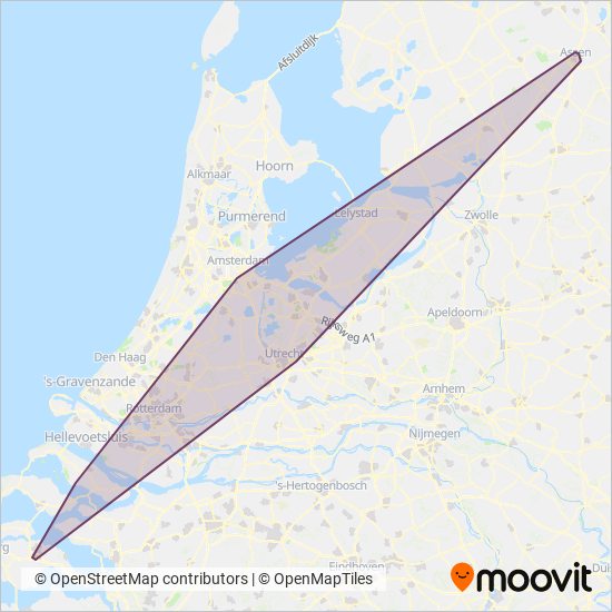 Transdev coverage area map