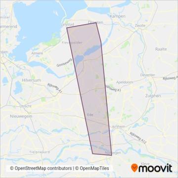 MOJO coverage area map