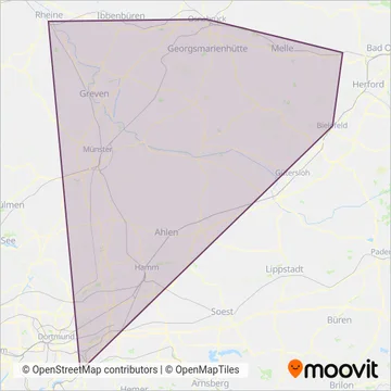 Eurobahn kaart dekkingsgebied