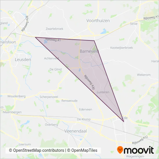 RRReis Keolis kaart dekkingsgebied