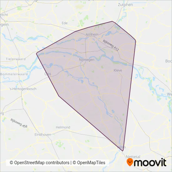Breng coverage area map