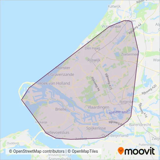EBS coverage area map
