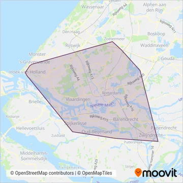 RET (Bus) coverage area map