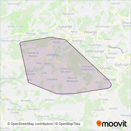 TGL coverage area map