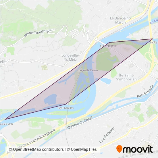 LE MET' coverage area map