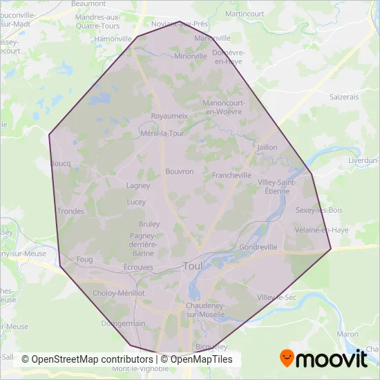 Colibri coverage area map