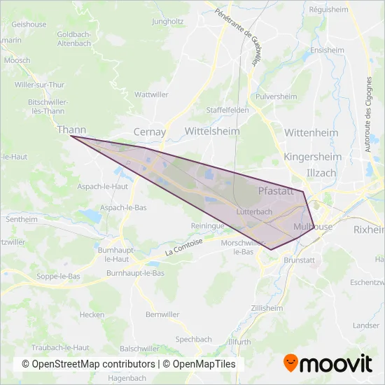 SOLEA coverage area map