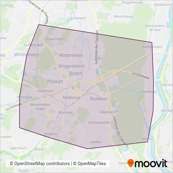 SOLEA coverage area map