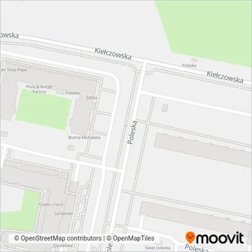 Схема покрытия компании KŁOSOK Długołęka
