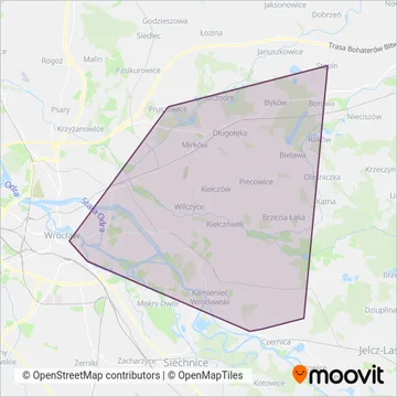 Схема покрытия компании NOWAK TRANSPORT