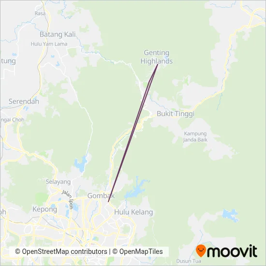 Go Genting coverage area map