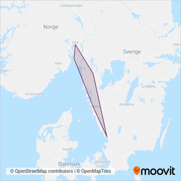 Vy coverage area map