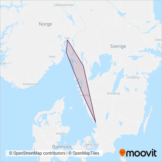 Vy coverage area map
