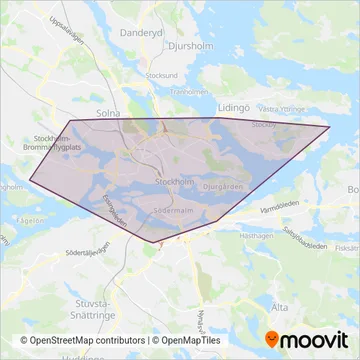 SL coverage area map