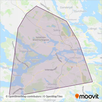 SL coverage area map