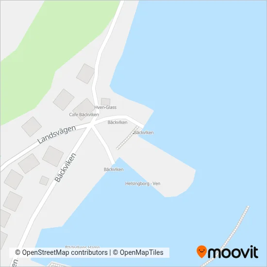 Ventrafiken täckningsområdeskarta