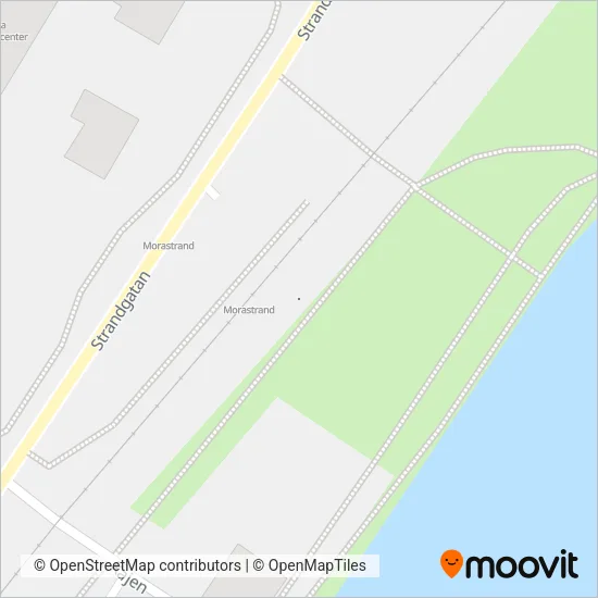 Tåg i Bergslagen (Buss) täckningsområdeskarta