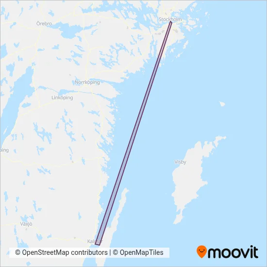 Ressels Rederi coverage area map