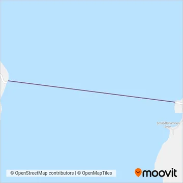 Skånetrafiken (Ferry) coverage area map