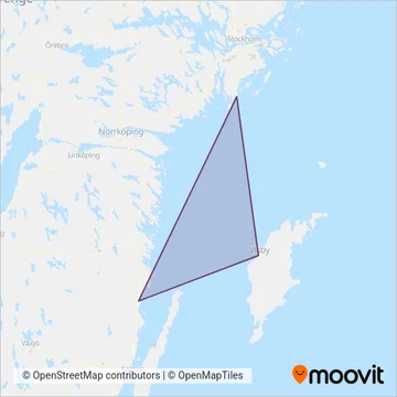 Destination Gotland coverage area map