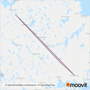 MasExpressen coverage area map
