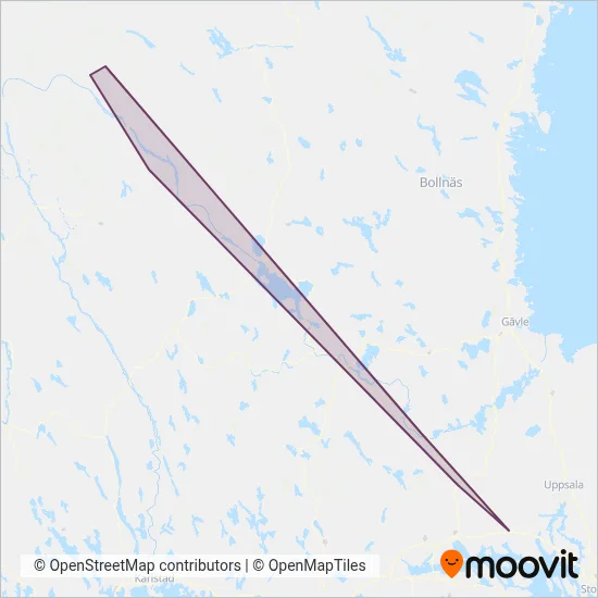 MasExpressen coverage area map