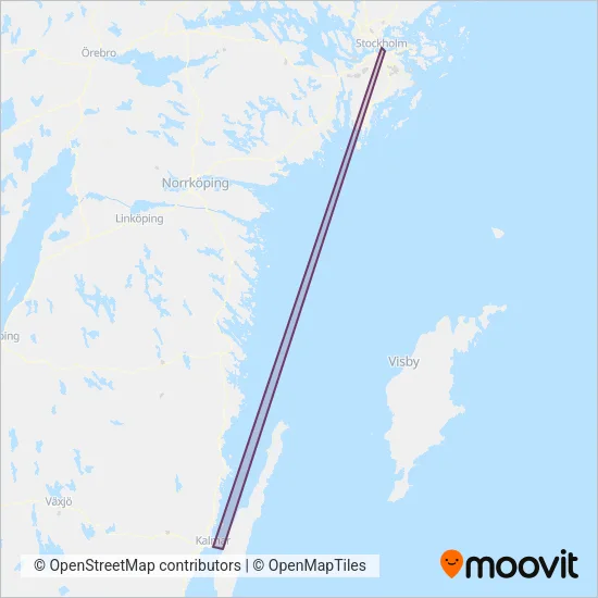 Ressels Rederi coverage area map