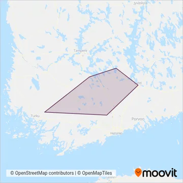 Pekola Transport Ltd coverage area map