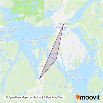Kuisma Charter Transport Ky coverage area map