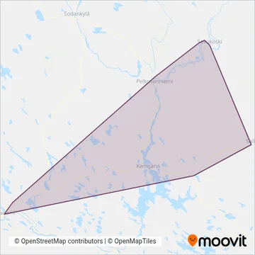 Möllärin Linjat Oy coverage area map