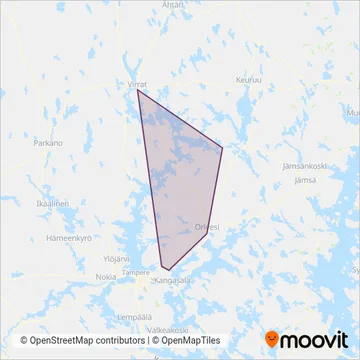 Bussi-Manninen coverage area map