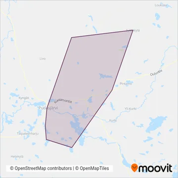 Nevakivi Oy coverage area map