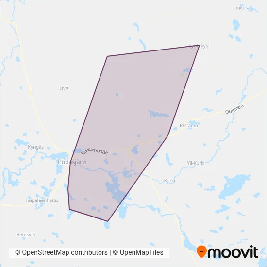 Nevakivi Ltd coverage area map