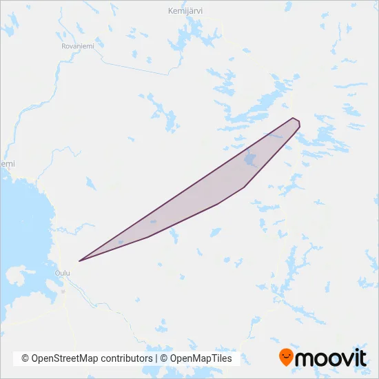 Ruka Charter Ltd coverage area map